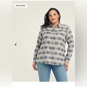 Ariat Western Pearl Snap Shirt - NWT - 2X